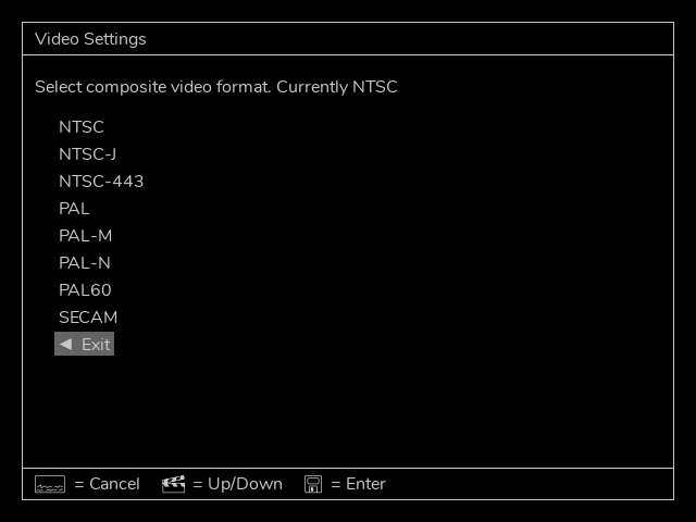 Composite Video Format